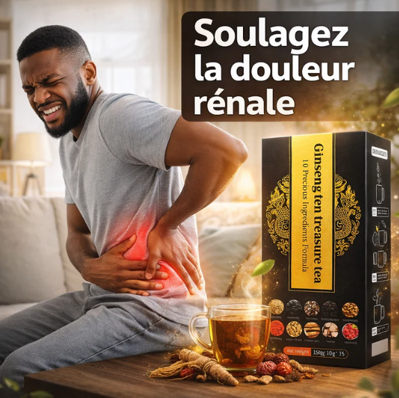 Thé au ginseng Six Treasure, thé pour les reins et le foie, boisson saine, aux herbes chinoises