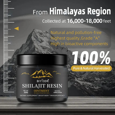Shilajit Pur Himalayen – Doublez Votre Puissance